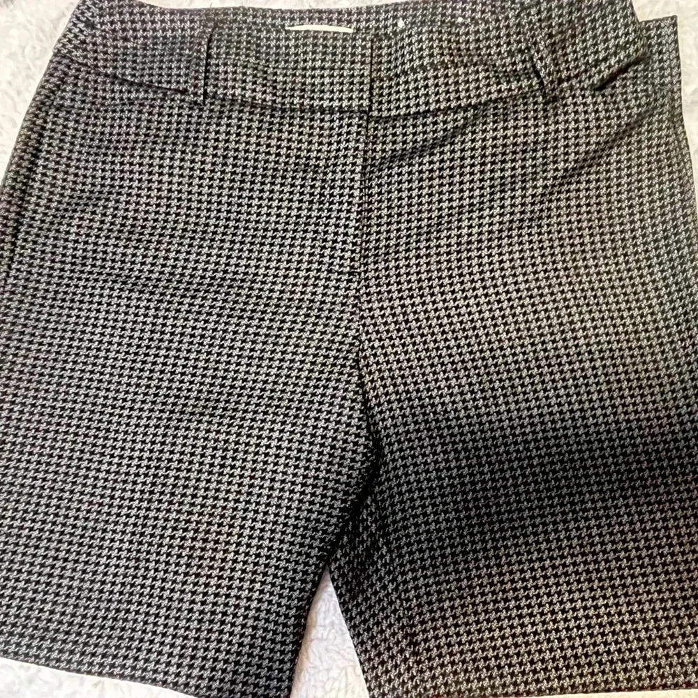Plus size wide leg black and grey dress pants size 14 business to dinner